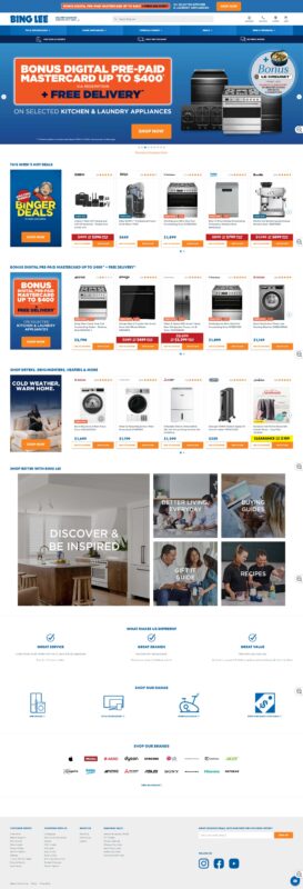 Ecommerce Full website design and development