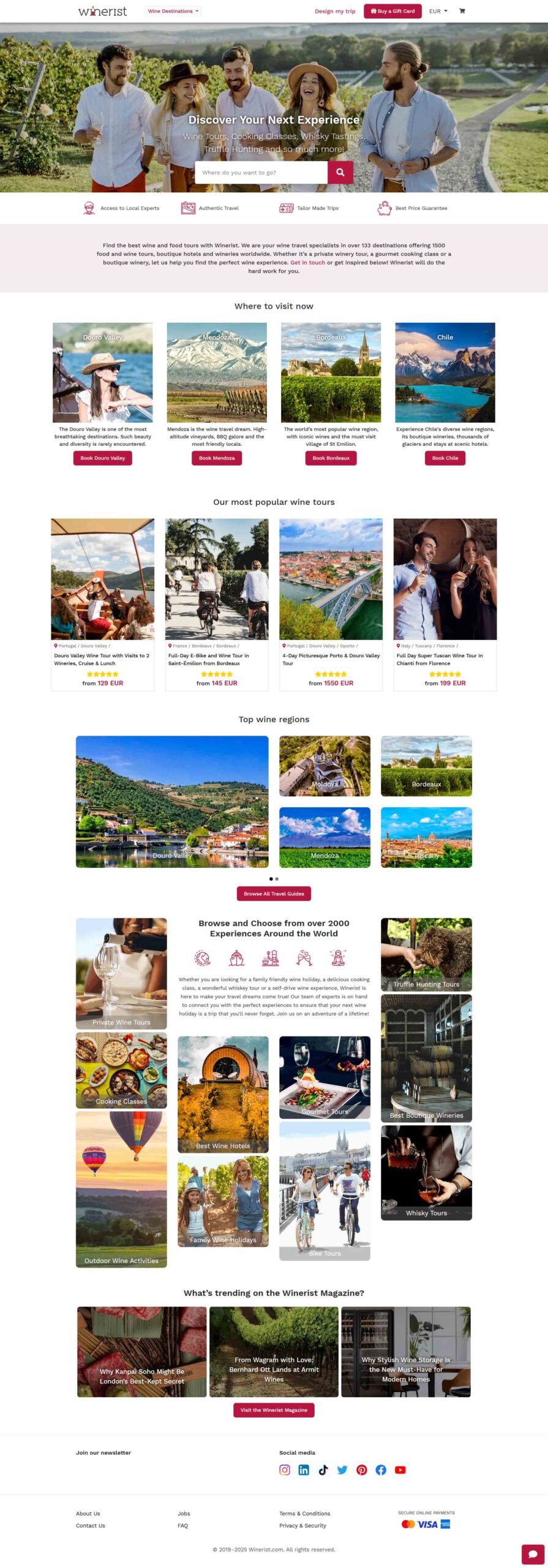 Tour and Travel Functional Website
