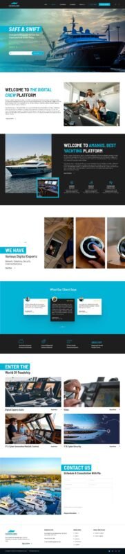 informative website design and development service