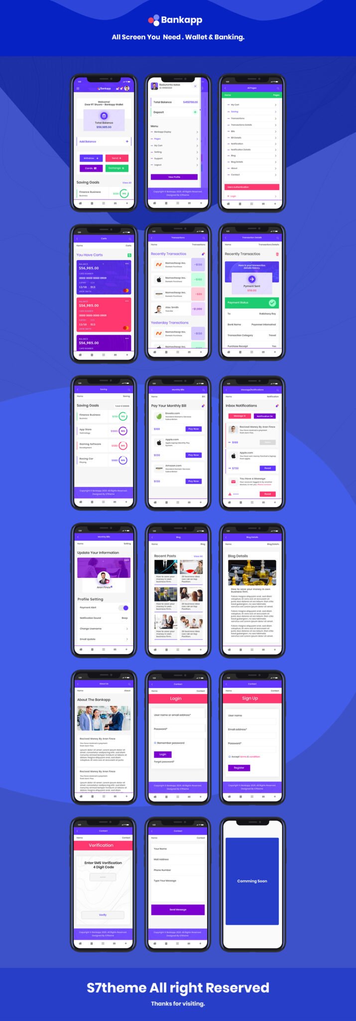Mobile app Design Portfolio